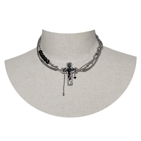 Punk-Kreuz-Halskette