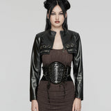 Goth Wirbelsäulenmuster Korsett