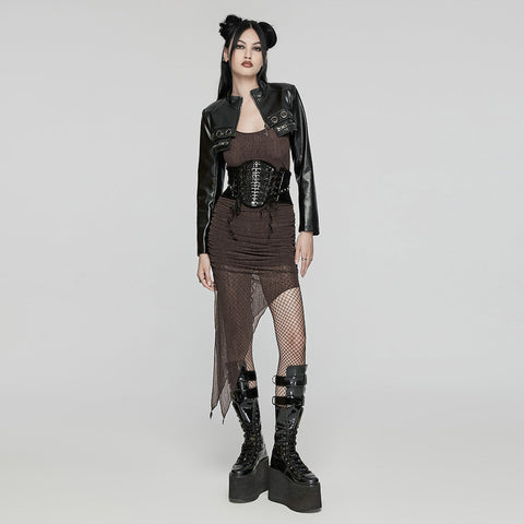 Goth Wirbelsäulen-Patern-Korsett