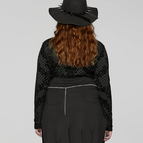 Punk-Quasten-Brustkette