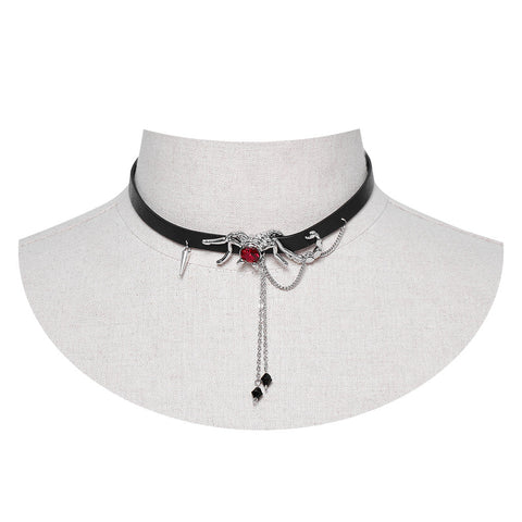 Goth-Skorpion-Halsband