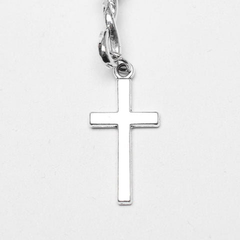 Goth Kreuz Anhänger Spike Ohrringe