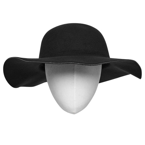 Formeller Hut aus Goth-Nietennetz