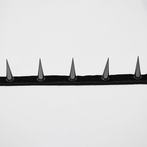 Formeller Hut aus Goth-Nietennetz