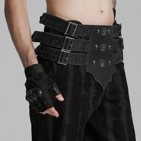 Punk-Gürtel mit auffälligem Design