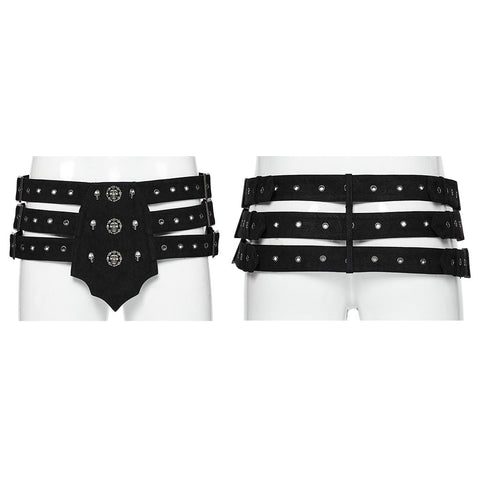 Punk-Gürtel mit auffälligem Design