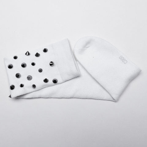 Personalisierte Punk-Nietensocken