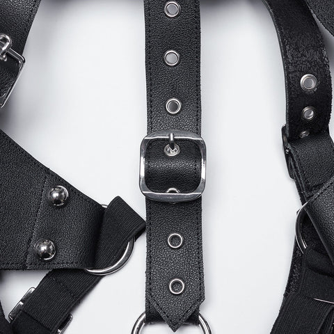 Hübsche Punk-Schulterpanzerung mit Quaste