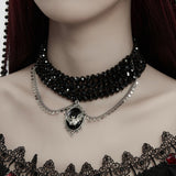 Goth Edler Fledermaus Choker