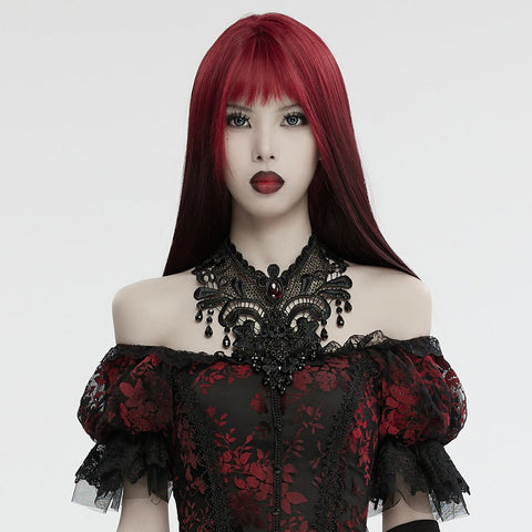 Goth Rubinhalsband