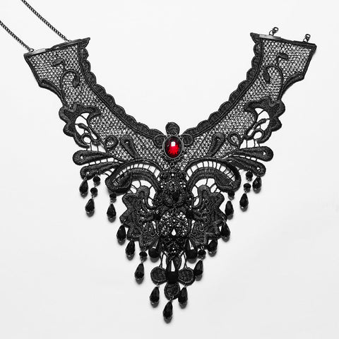 Goth Rubinhalsband