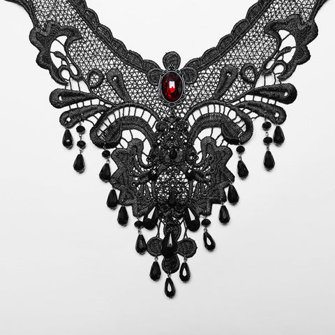 Goth Rubinhalsband
