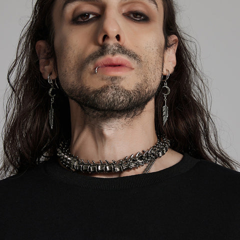 Apocalypse Punk Skelett Halsring