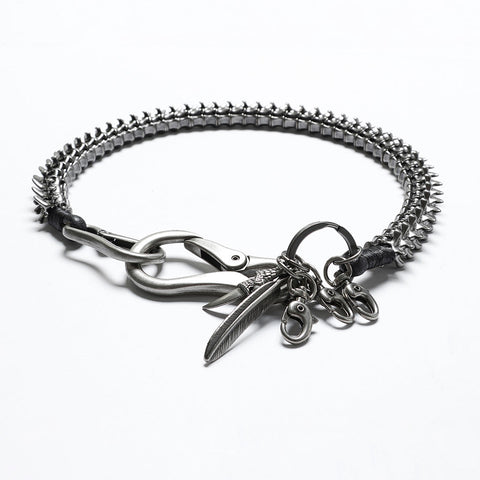 Apocalypse Punk Skelett Beinkette