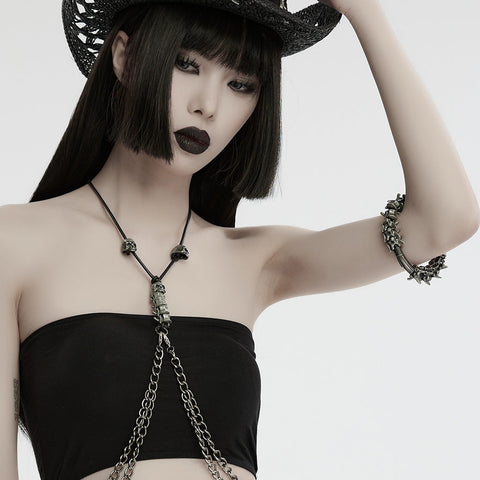 Punk-Skelett-Armband