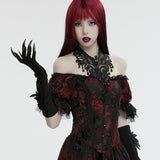 Gothic-Teufelskrallen-Handschuhe