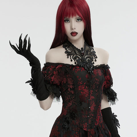 Gothic-Teufelskrallen-Handschuhe