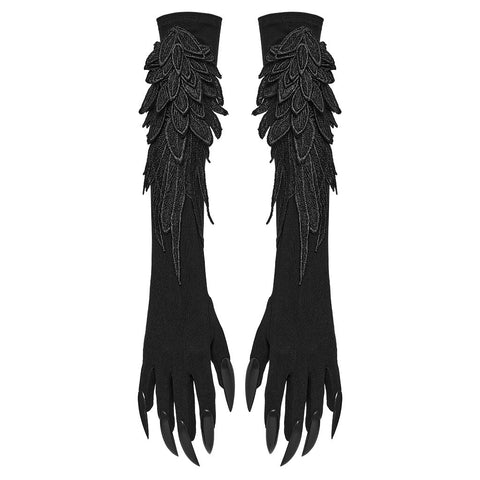 Gothic-Teufelskrallen-Handschuhe
