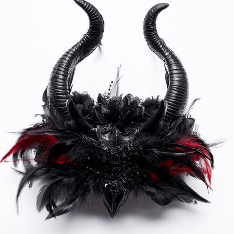 Gotischer Teufelsaugen-Kopfschmuck