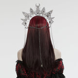 Gothic Totenkopf Kettenkrone