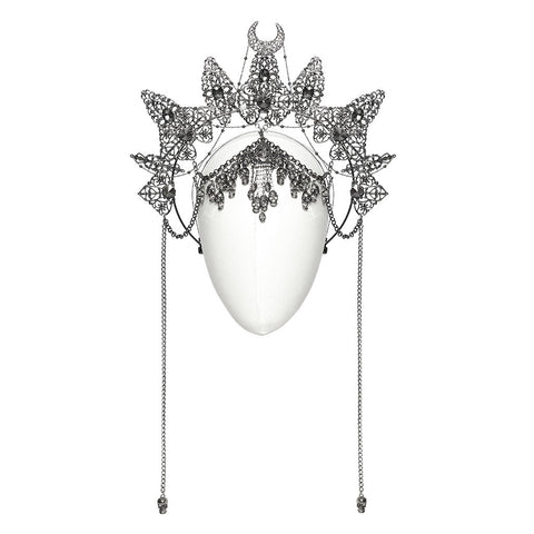 Gothic Totenkopf Kettenkrone