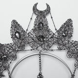 Gothic Totenkopf Kettenkrone