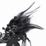Gothic Black Wing Wunderschöne Halskette