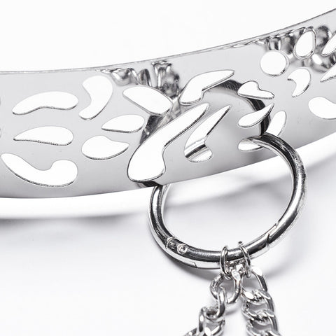 Gotischer floraler Metallgürtel