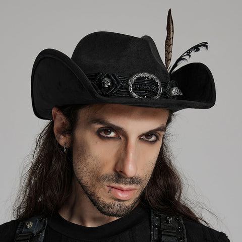 Punk Western Cowboyhut