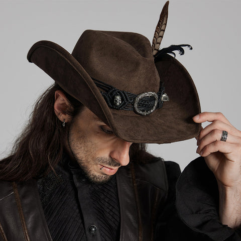 Punk Western Cowboyhut