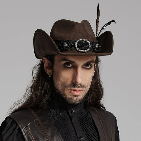 Punk Western Cowboyhut