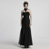 Gothic Wunderschöne lange Quastenkette