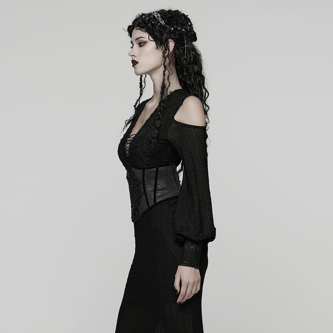Wunderschöner, geprägter Kummerbund im Gothic-Stil