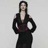 Wunderschöner, geprägter Kummerbund im Gothic-Stil