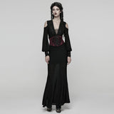 Wunderschöner, geprägter Kummerbund im Gothic-Stil