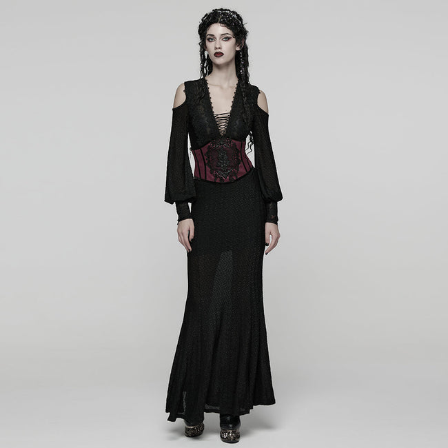 Wunderschöner, geprägter Kummerbund im Gothic-Stil