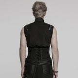 Punk Nieten Metall Korsett