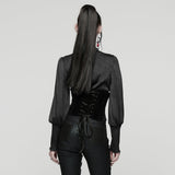 Gothic-Rosenspitzenkorsett