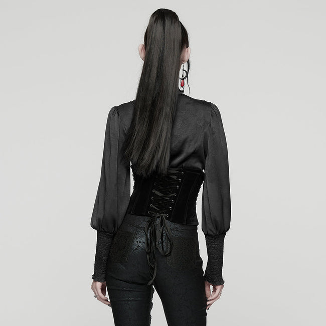 Gothic-Rosenspitzenkorsett