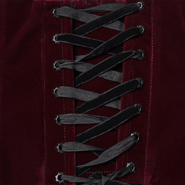 Gothic-Rosenspitzenkorsett