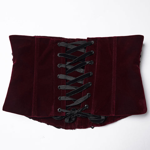 Gothic-Rosenspitzenkorsett