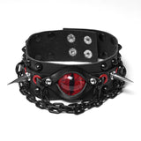 Punk Demon's Eye Choker