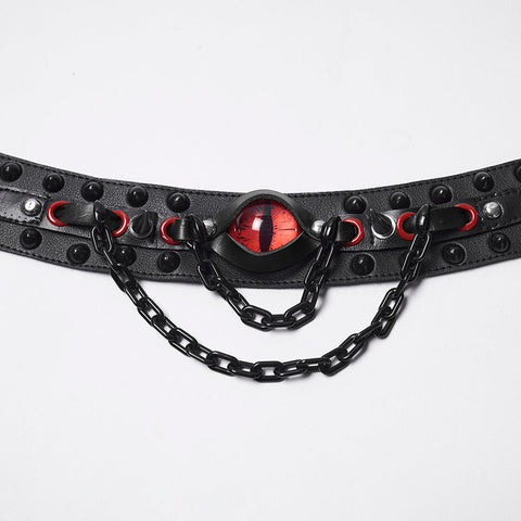 Punk Demon's Eye Choker