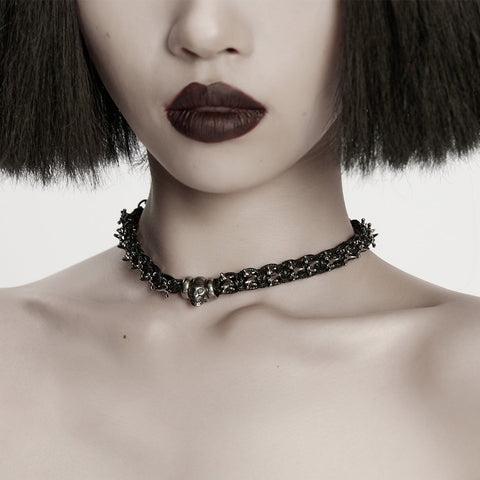 Doomsday Punk Spine Halskette