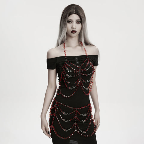 Gothic-Knochen-Körperkette