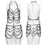 Gothic-Knochen-Körperkette