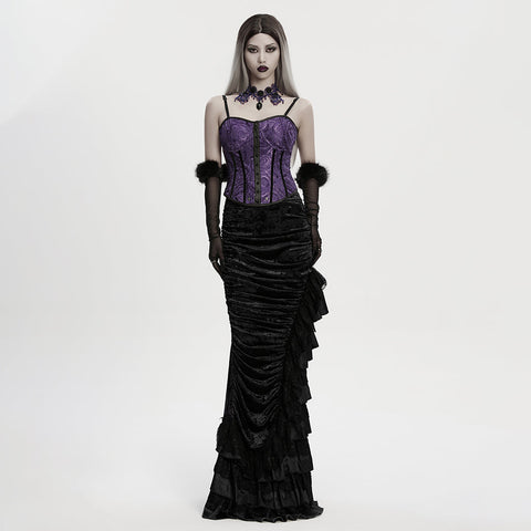 Edle Rosen-Spitzen-Gothic-Halskette