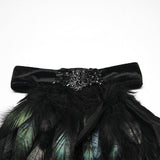 Gothic-Federkragen-Anstecknadel für Herren