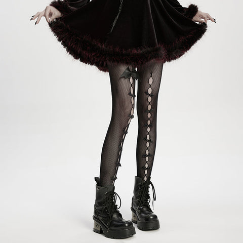 Punk-Fledermaus-Leggings