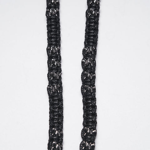 Doomsday Punk Schlangenumwickelte Totenkopf-Halskette